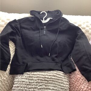NWOT !! Half-Zip Hoodie Top -